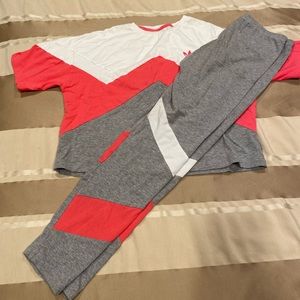 Adidas shirt pants combo